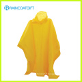 Poncho de pluie en PVC jaune pour adultes